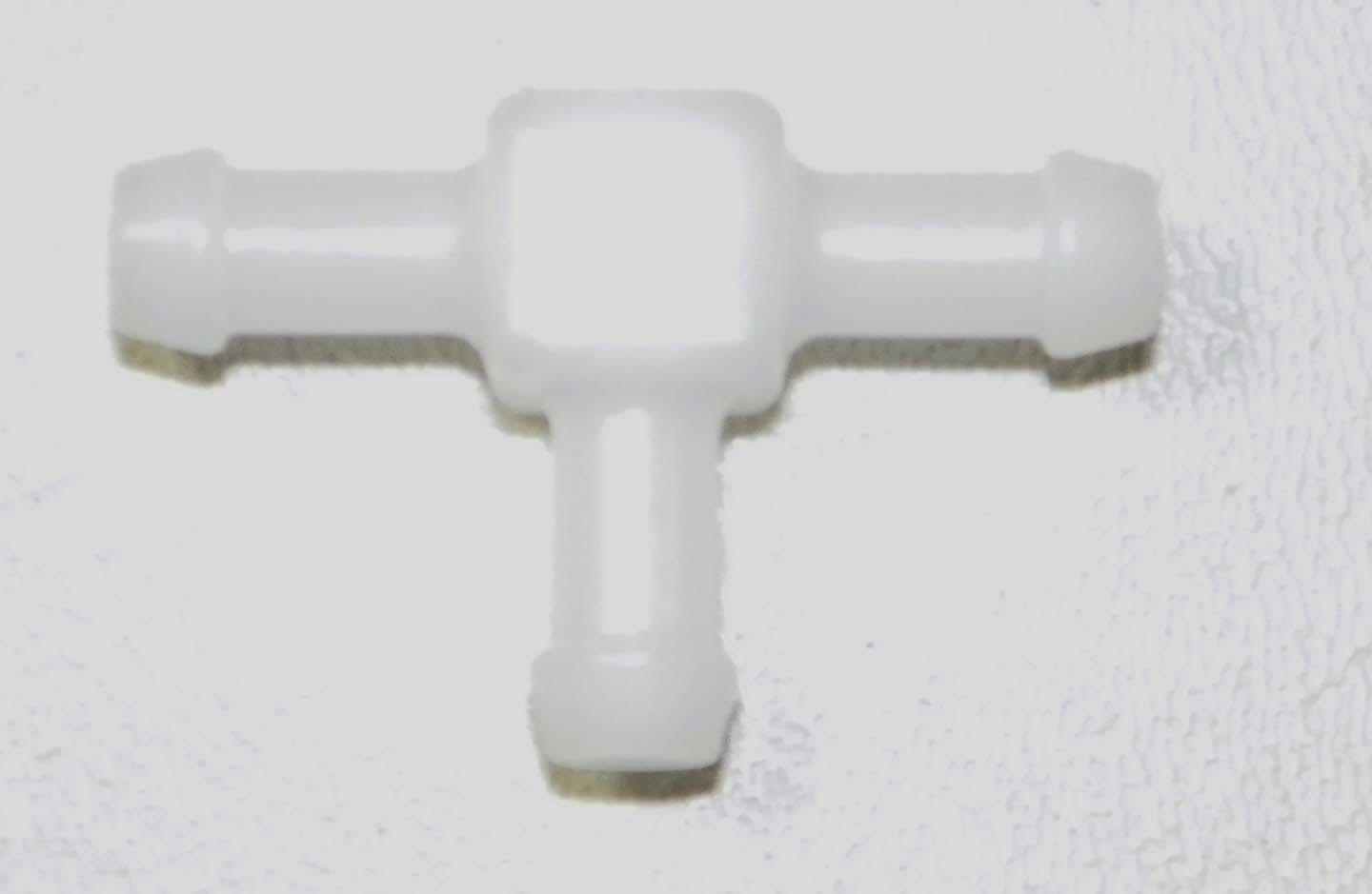 Plastic T Fitting 1/4'' x 1/4'' x 1/4''
