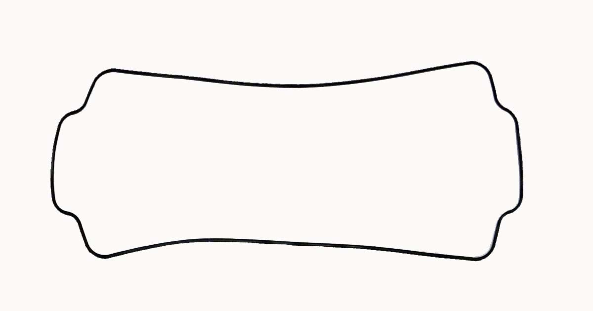 Oil Cooler Gasket Yamaha 1000 / 1100 02-15 OEM# 60E-13475-00-00