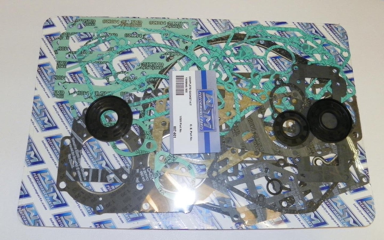 Complete Gasket Kit; Yamaha 500 89-93