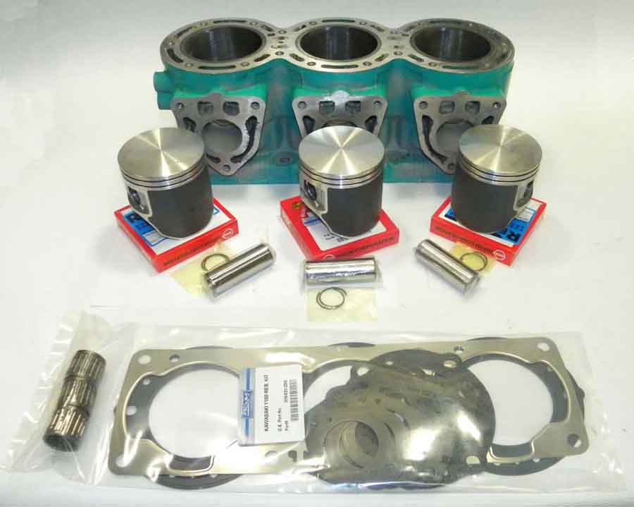Cylinder Kit Kawasaki 1100 Carb Matched (Pre Ship Only)