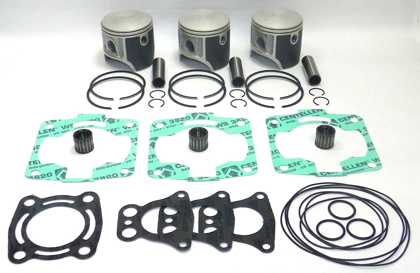 Top End Rebuild Kit Polaris 1050 96-02 Standard Platinum
