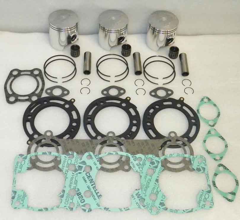 Top End Rebuild Kit - Polaris 780 SL / SLT / SLX 95 - 97 .75mm Over (1995 - 1997) | WSM 010 - 834 - 13