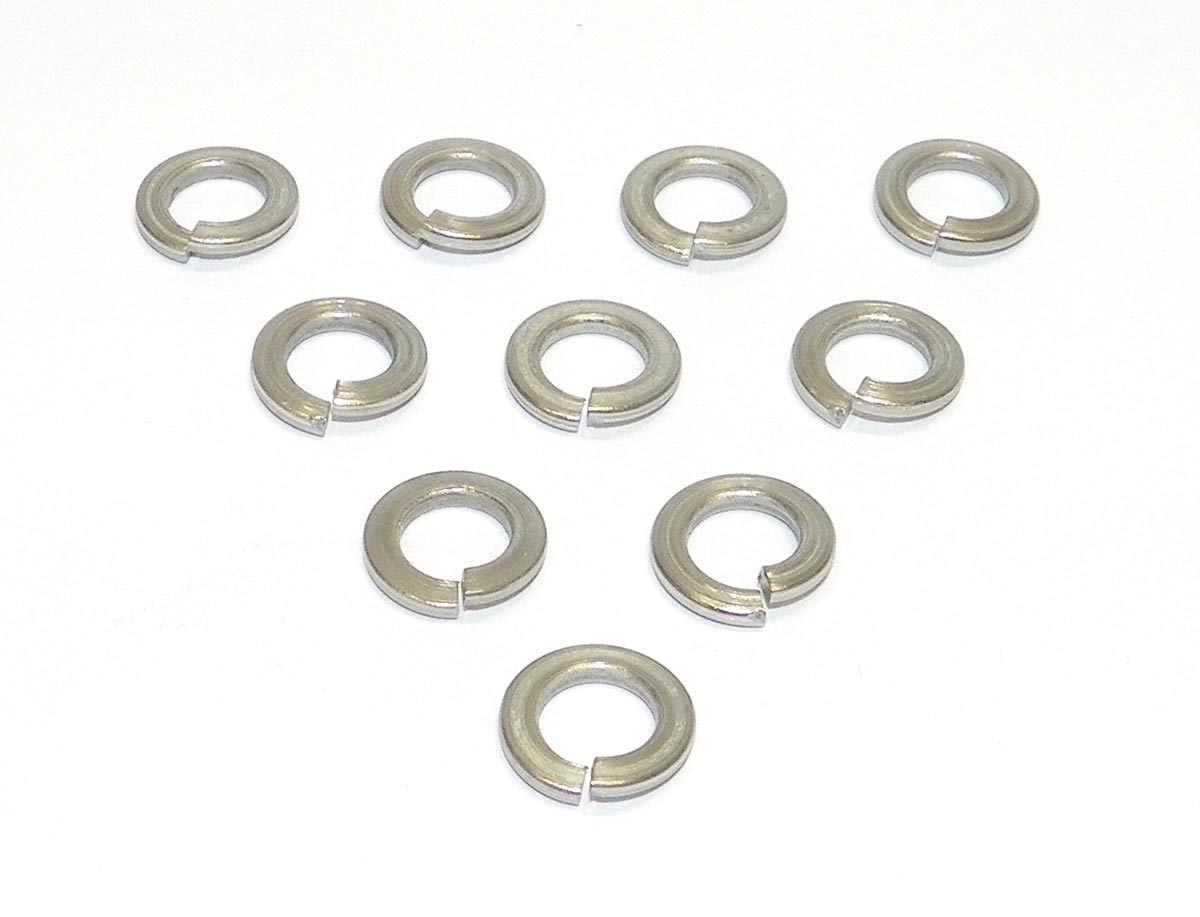 Washer, Lock 10mm Stainless - Pack Of 10