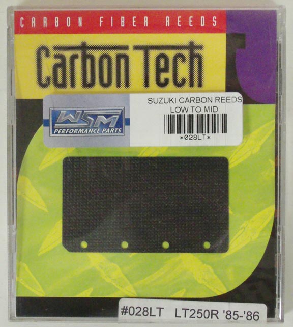 Reeds, Low Tension Suzuki 250 Quadracer 85-86 Carbon