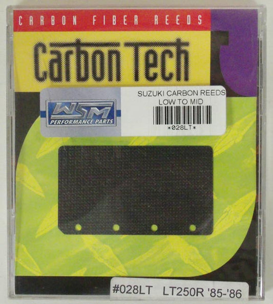 Reeds, Low Tension Suzuki 250 Quadracer 85-86 Carbon