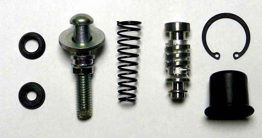 Master Cylinder Rebuild Kit, Rear: Yamaha 125 / 250 / 400 / 426 YZ / WR 96-02