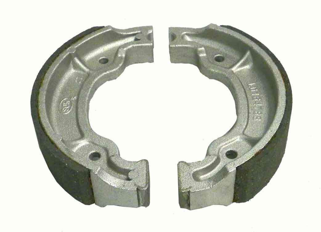 Brake Shoes, Front & Rear Yamaha 50 - 350 OEM#: 3FA-W253A-00-00 âOEM#: 3FA-W253A-00-00, 3FA-W253E-00-00, 3KG-W2536-00-00, 3KG-W2536-10-00, 3KG-W253E-00-00, 3LS-W2536-00-00, 3LS-W2536-10-00, 5HH-F5330-00-00