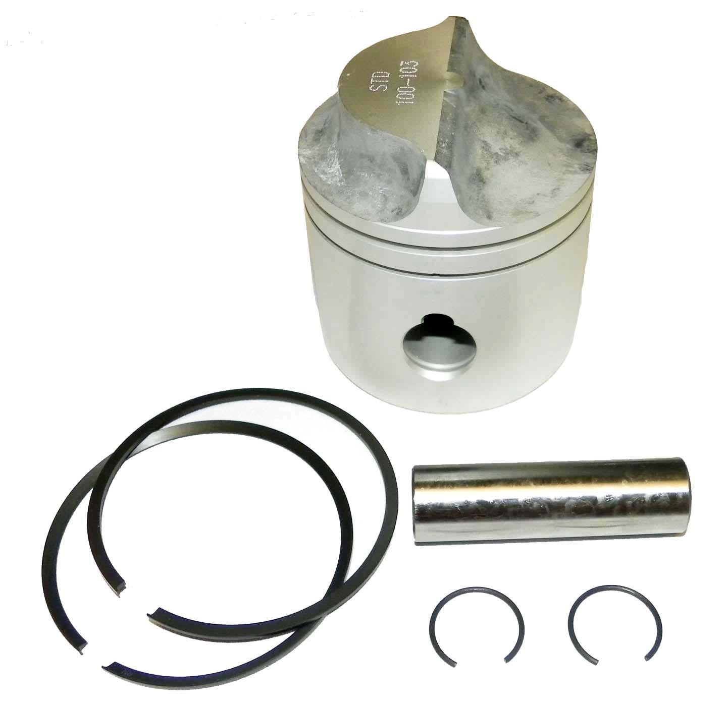 Piston Kit Johnson / Evinrude 18 - 35 Hp Cross Flow 81-05 Standard OEM#: 0391056 âOEM#: 0391056, 0392621, 5006657