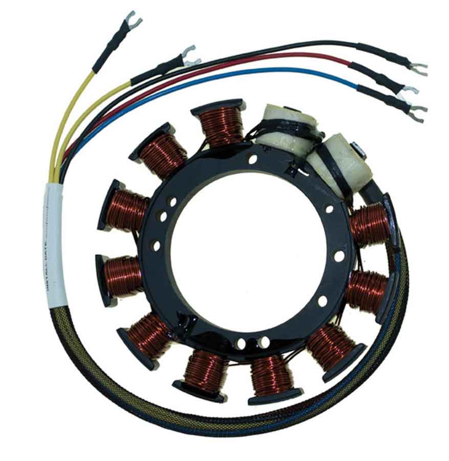 Stator Coil Mercury 40 Hp 2 Cylinder Cross Flow 72-83 OEM# 398-4770,
