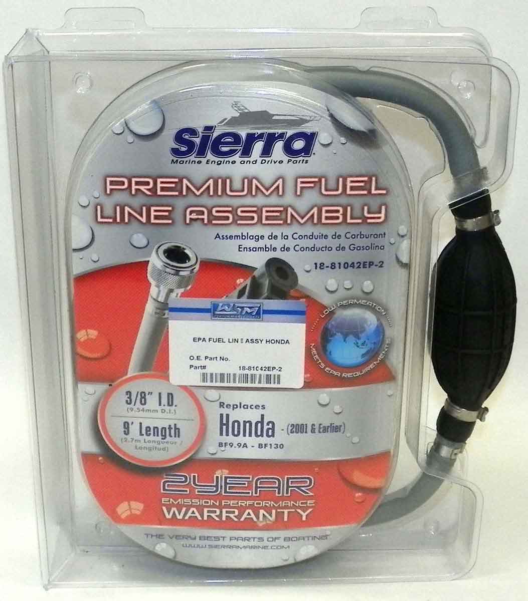 Fuel Line Assembly, EPA Honda 8 - 130 Hp BF