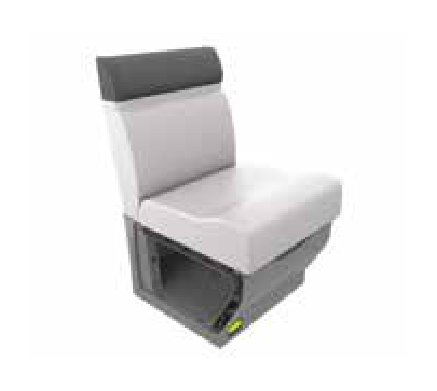 Sea-Doo Quick-Attach Single Seat All Switch models OEM# 295100982 | Sea-Doo 295100982