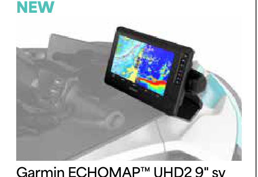 Sea-Doo Garmin ECHOMAP UHD2 9" sv GPS OEM# 295101262 | Sea-Doo 295101262