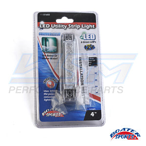 Lights, L.E.D. Slim Line 4'' Green