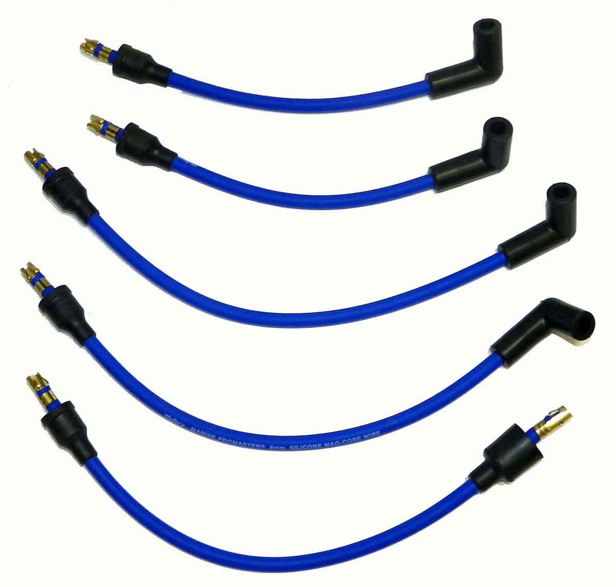 Wires, Ignition Set Mercruiser 2.5 - 3.L 4 Cyl - Conventional Ignition OEM# 43376A5,