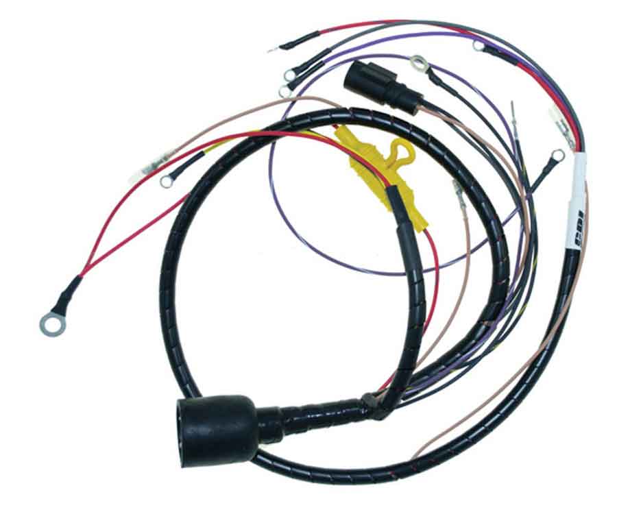 Harness Johnson / Evinrude 88 - 115 Hp V4 Cross Flow 90-91 OEM# 0584004