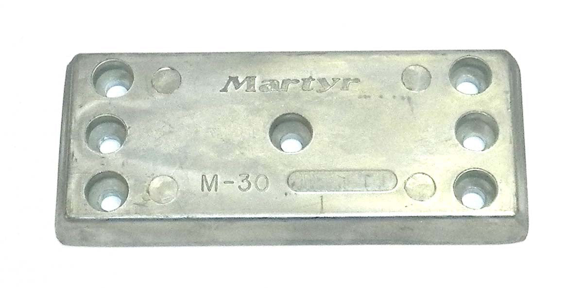 Rectangular Plate - 5 hole 6 1/4 X 2 3/4
