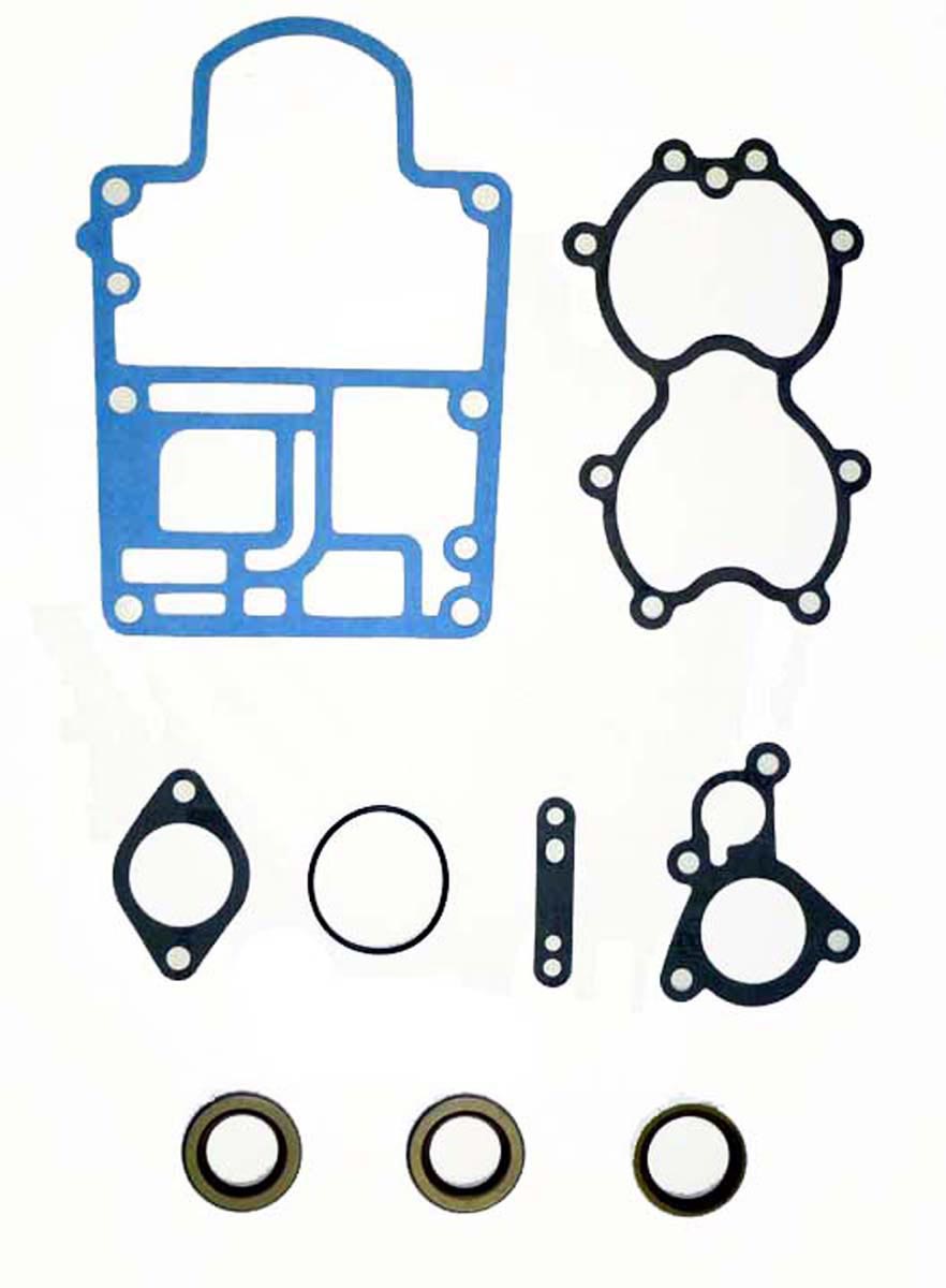 Complete Engine Gasket Kit Powerhead for Johnson/Evinrude 25/35hp