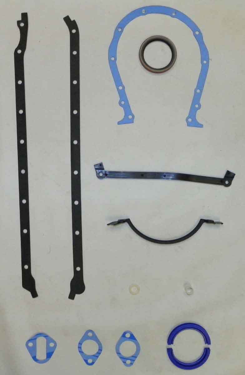 Lower Conversion Gasket Set: Gen IV 7.4 / 8.2L 454 / 502 CI.