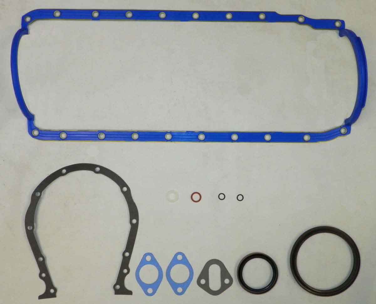 Lower Conversion Gasket Set: Gen V 7.4 / 8.2L 454 / 502 CI.