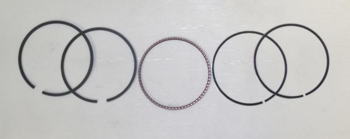 Piston Rings Yamaha 250 92-09 .25mm Over OEM# 4BD-11631-00-Y0