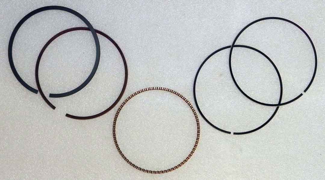 Piston Rings Yamaha 400 Grizzly / Kodiak 00-08 .5mm Over OEM# 5GH-11605-00-00