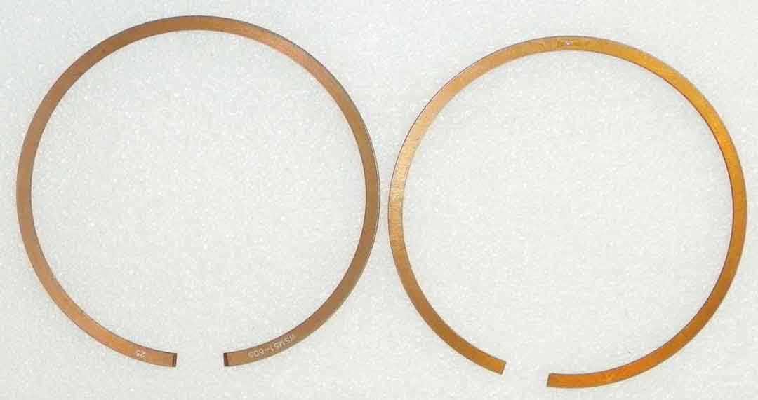 Piston Rings Suzuki 500 Quadracer 87-90 .25mm Over OEM# 12140-43B10-025