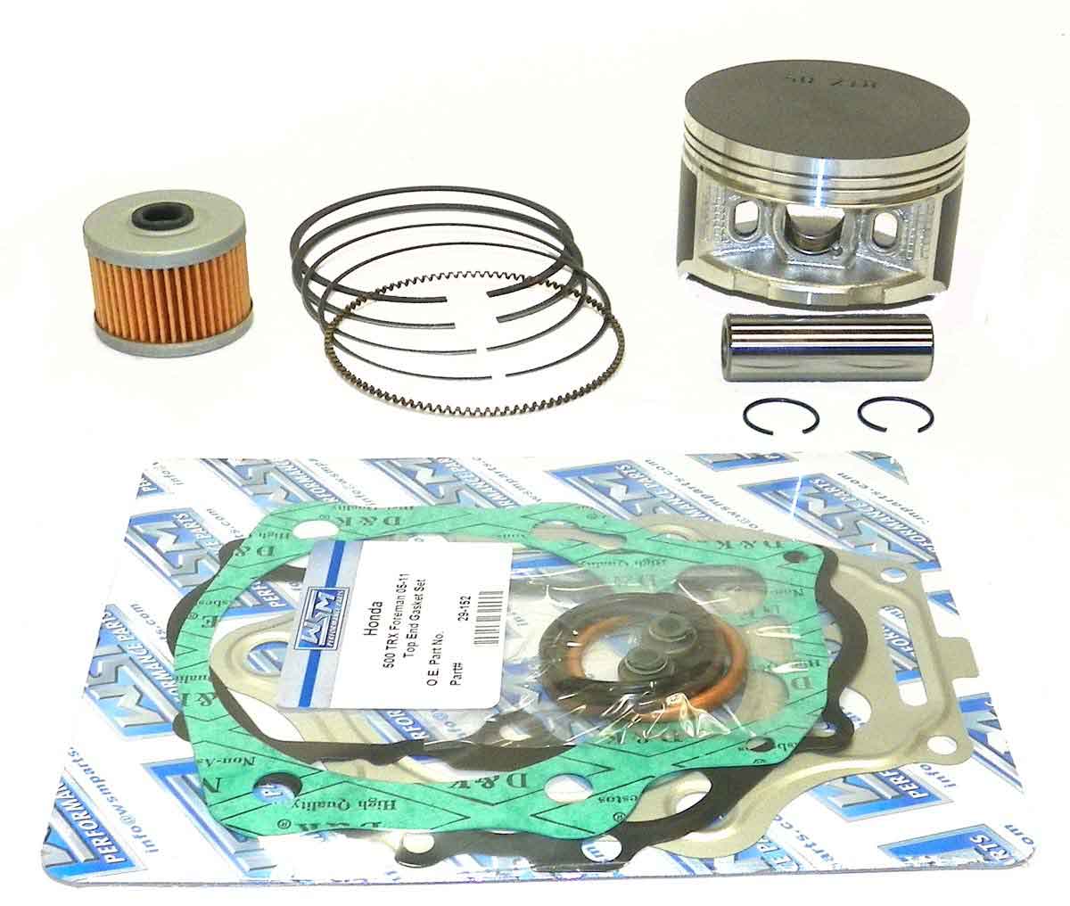 Top End Rebuild Kit Honda 500 TRX 05-11 Standard