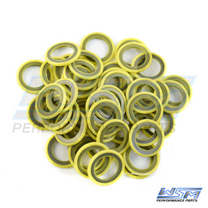 Drain Plug Gasket Mercury / Mariner / Mercruiser 30 - 400 Hp 50pk OEM# 26-830749