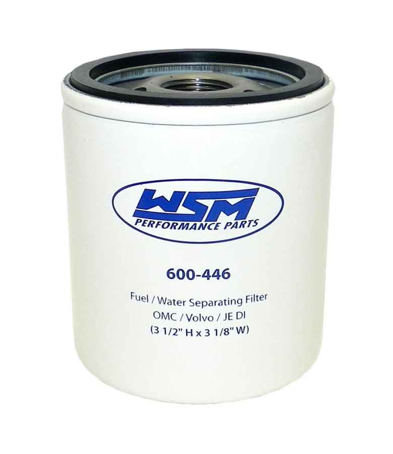 Fuel / Water Separator Johnson / Evinrude / OMC 75 - 300 Hp 10 Micron OEM# 0502906,