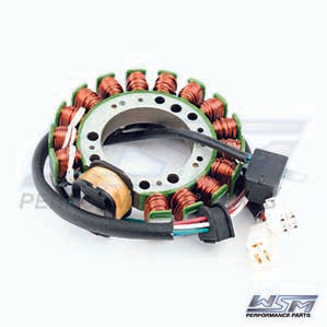 Stator Assembly Yamaha 350 YFM Wolverine / Big Bear 99-02 OEM# 4KB-85510-12-00
