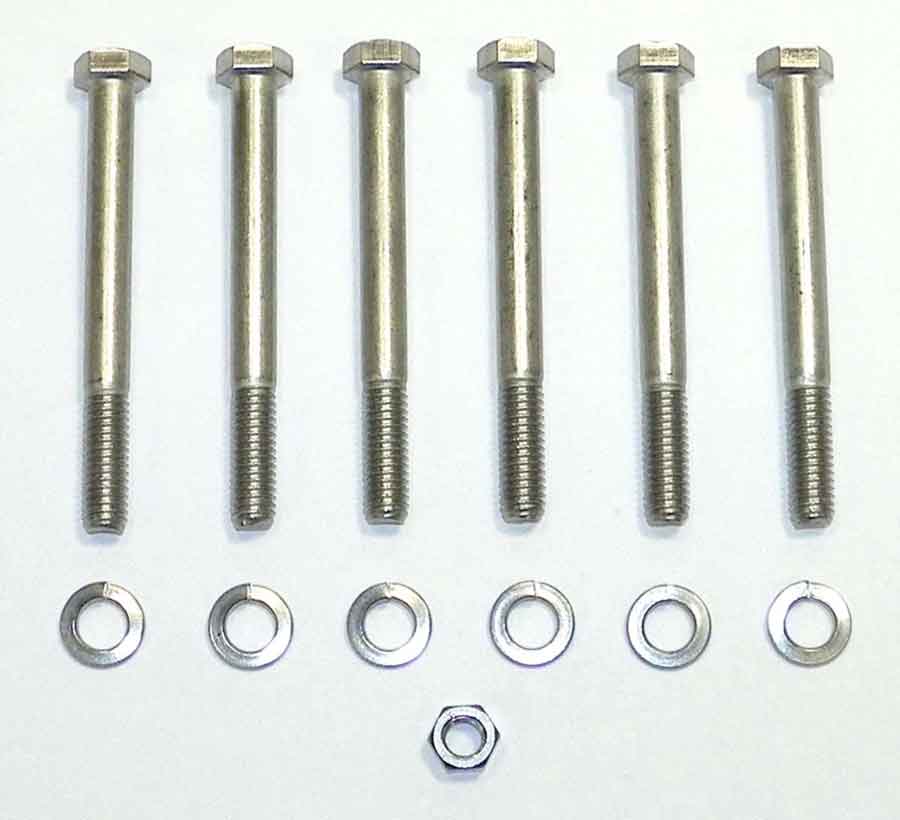 Bolts, Powerhead Mounting Johnson / Evinrude 60 / 70 Hp 3 Cyl Looper (6 Pack)
