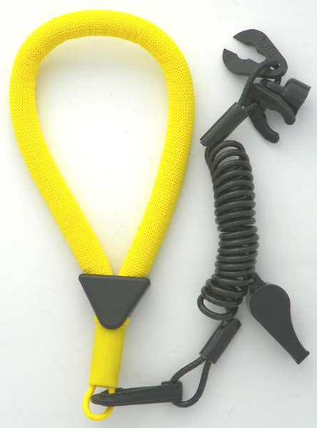 Lanyard, Wrist Non DESS - Yellow / Black