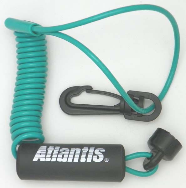 Lanyard, Standard Sea-Doo Non DESS - Aqua