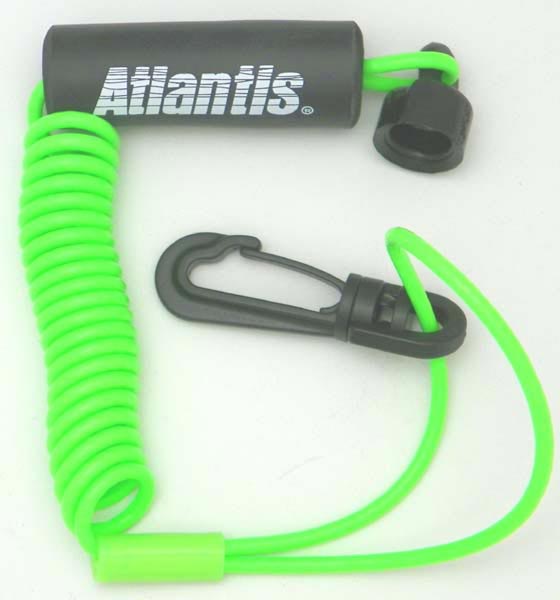 Lanyard, Standard Sea-Doo Non DESS - Neon Green