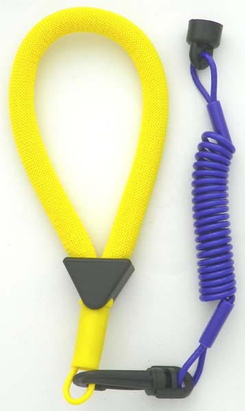Lanyard, Wrist Sea-Doo Non DESS - Yellow / Purple