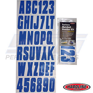 ID Sticker Kit Solid Blue