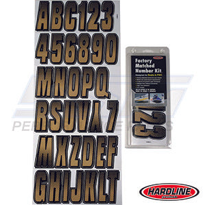 ID Sticker Kit Brown / Carbon