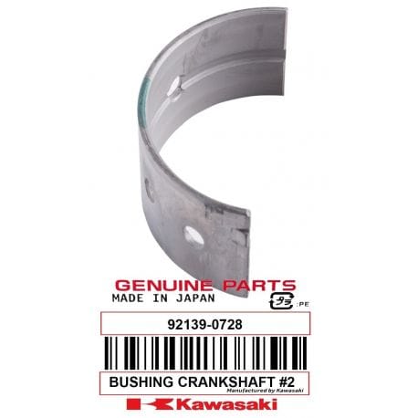 BUSHING,CRANKSHAFT,2&4,GREEN - Kawasaki - OEM# 92139-0728