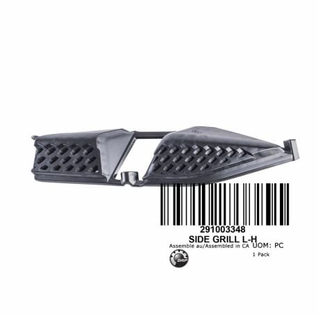 Black LH Side Grille Sea - Doo OEM# 291003348