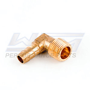 Hose Barb 90 Degree Elbow 3/8'' Hose x 3/8'' Male
