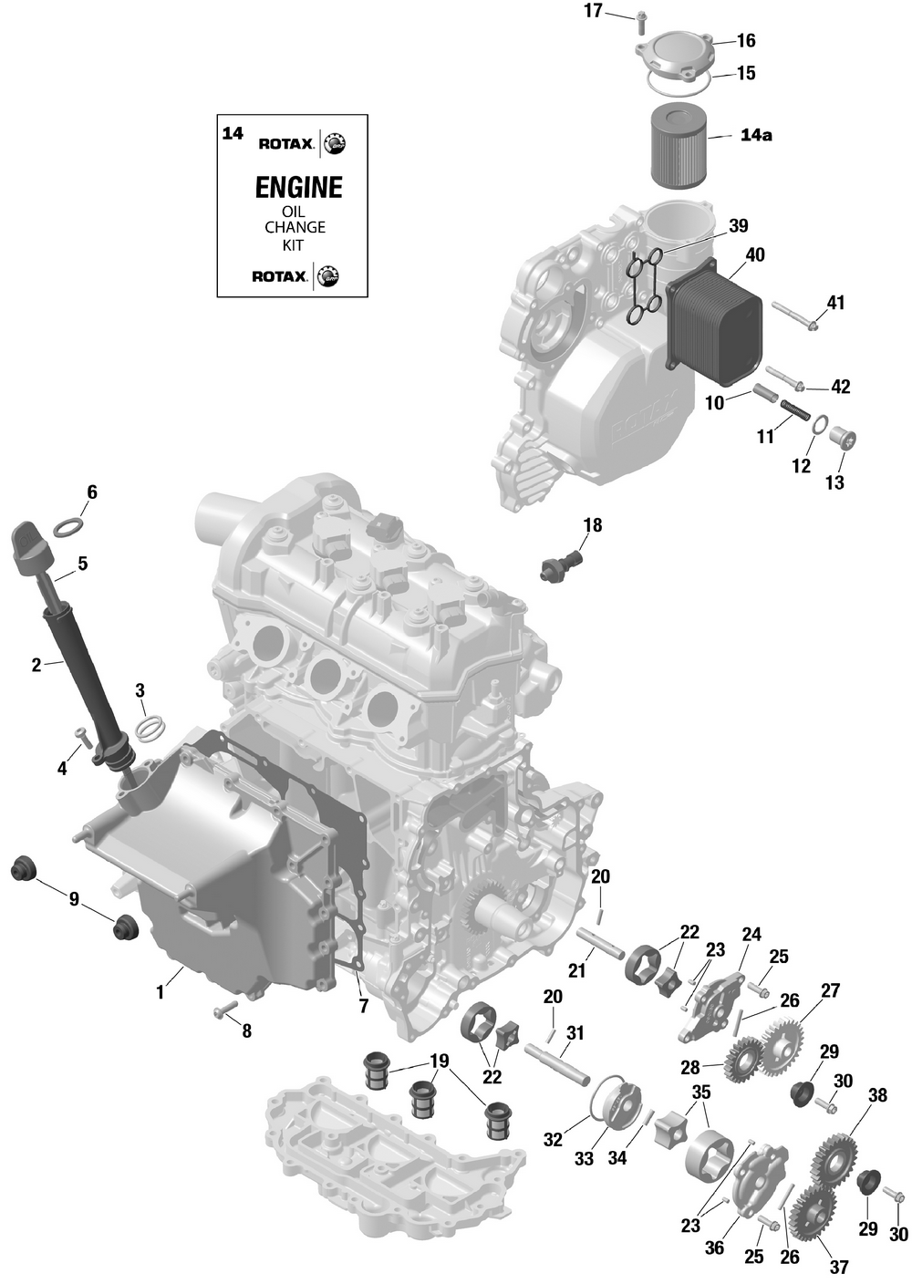 Oil Filter Cover - Sea-Doo OEM # 420612139