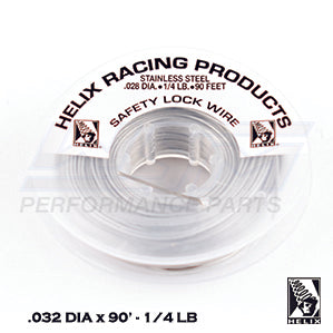 Safety Wire .032 DIA. x 1/4 LB x 90'