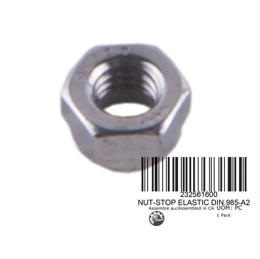 Hex. Elastic Stop Nut M6 Sea-Doo OEM# 232561600