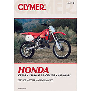 Service Manual Honda 80 / 125 CR 89-95