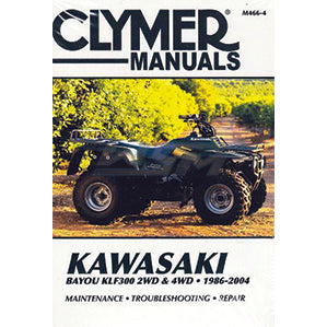 Service Manual Kawasaki 300 Bayou 86-04