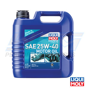 Engine Oil, 25W/40 4 Liters