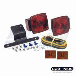 Tail Light Kit, Trailer Submersible Under 80'' Trailers