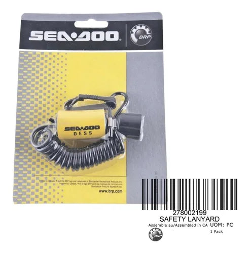 Safety Lanyard, Antitheft Sea-Doo OEM# 278002199