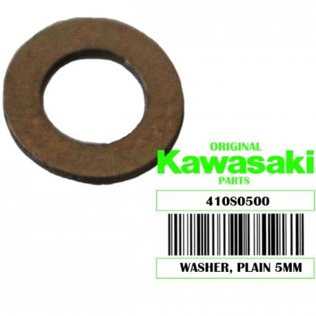 W-Plain-S, 5mm Kawasaki OEM# 410S0500