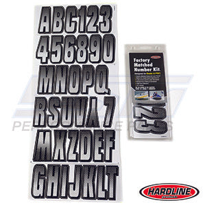 ID Sticker Kit White / Carbon